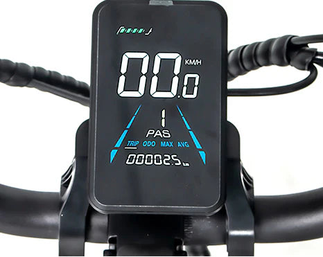 High-Contrast LCD Display with Smart Features